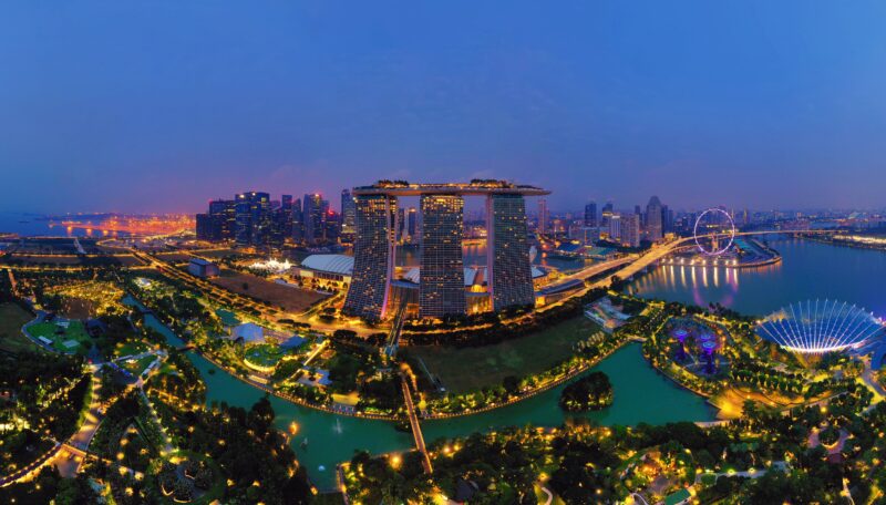 Khu vực Marina Sands Bay